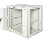 Шкаф коммутационный настенный Lanmaster TWT-CBWPG-9U-6x8-GY (9U, 600x502x800мм, IP20, 60кг)