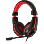 Гарнитура Oklick HS-L200 (оголовье, с проводом, 2м, полноразмерные, 2 x mini jack 3.5 mm, 200г)