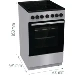 Плита Gorenje GEC5B60SG