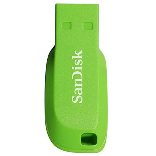Накопитель USB SANDISK Cruzer Blade 16Gb (зеленый)