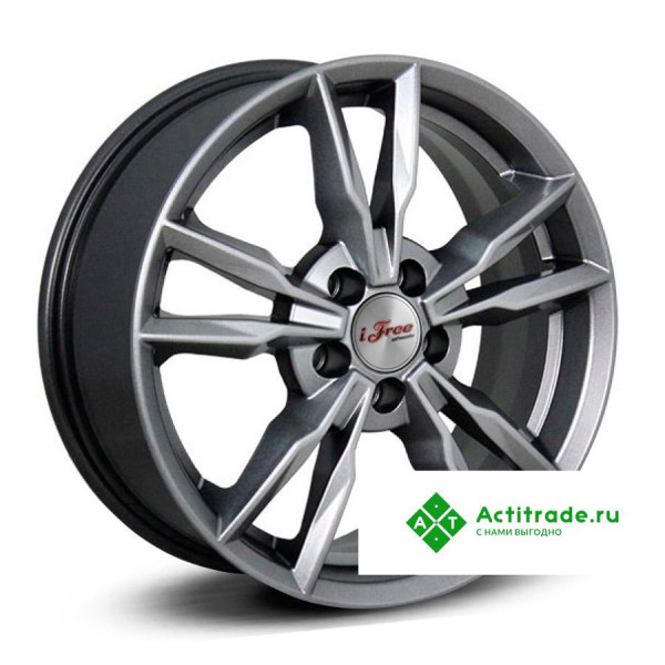 IFree Икигай R16/6.5J PCD 5x100 ET 35 ЦО 67,1 антрацитовый