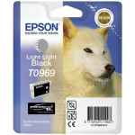 Картридж Epson T0969 (светло-черный; 11,4стр; 11мл; St Ph R2880)