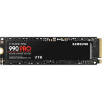 Жесткий диск SSD 2Тб Samsung 990 PRO (2280, 7450/6900 Мб/с, 1550000 IOPS, PCIe 4.0 x4 (NVMe), 2048Мб, для ноутбука и настольного компьютера)