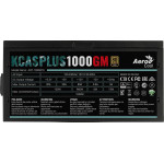 Блок питания Aerocool KCAS PLUS 1000GM 1000W (ATX, 1000Вт, 20+4 pin, ATX12V 2.4, 1 вентилятор, GOLD)