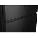 Холодильник Hisense RQ5P470SAF1 (No Frost, A+, 3-камерный, Side by Side, объем 530:331/199л, инверторный компрессор, черный)