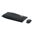 Клавиатура и мышь Logitech MK850 Performance Black Bluetooth (Bluetooth; радиоканал, классическая мембранная, 107кл, лазерная, кнопок 8, 1000dpi)