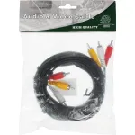 Кабель аудио-видео Ningbo (3хRCA (m), 3хRCA (m), 5м)