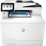 МФУ HP Color LaserJet Enterprise MFP M480f (лазерная, цветная, A4, 2048Мб, 27стр/м, 600x600dpi, авт.дуплекс, 4'800стр в мес, RJ-45, USB)