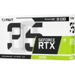 Видеокарта GeForce RTX 3050 1042МГц 8Гб Palit STORMX (PCI-E 4.0, GDDR6, 128бит, 1xDVI, 1xHDMI, 1xDP)