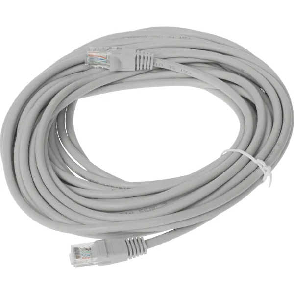 Патч-корд Buro 1428202 (RJ-45 (m), RJ-45 (m), алюминий омедненный, 10м, 4пары, UTP)