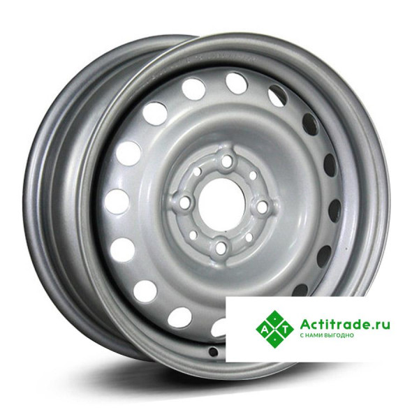 Trebl 53A45V R14/5.5J PCD 4x100 ET 45 ЦО 56,1 серебристый