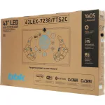 LED-телевизор BBK 43LEX-7238/FTS2C (B) (43