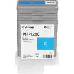 Чернильный картридж Canon PFI-120C (голубой; 130стр; 130мл; imagePROGRAF TM-200, 205)