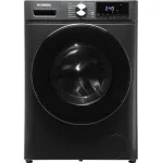 Стиральная машина Hyundai WFD8401(фронтальная полноразмерная, класс стирки/отжима/э.потребления: A/C/B , макс: 8кг, с сушкой, 1400 об/мин, инвертер, 60x85x48см, темно-серый)