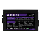Блок питания Aerocool VX Plus 750W (ATX, 750Вт, 20+4 pin, ATX12V 2.3, 1 вентилятор)