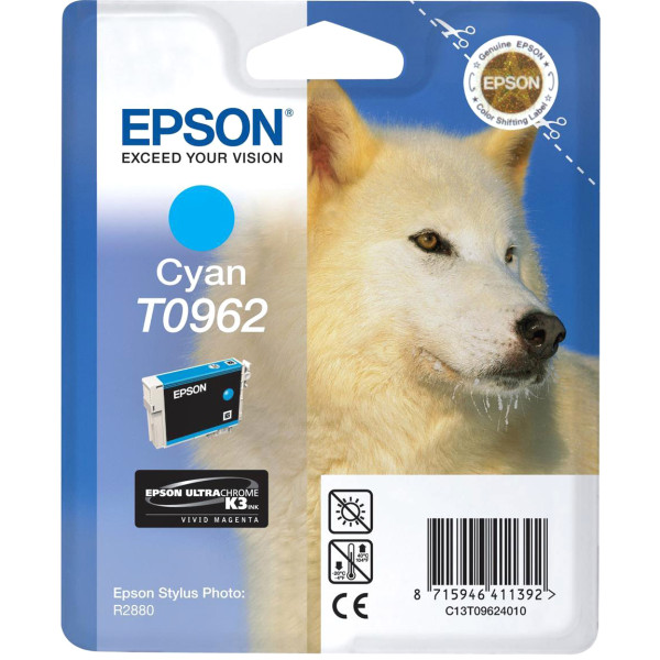 Картридж Epson T096240 (голубой; 1505стр; Epson Stylus Photo 2880)