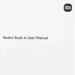 Гарнитура Xiaomi Redmi Buds 6 (беспроводные внутриканальные в ушной раковине закрытые, шумоподавление, 54/475мА*ч, 10ч, USB Type-C, IP54)