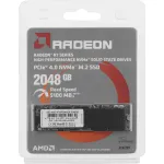 Жесткий диск SSD 2Тб AMD R7MP (2280, 5100/4600 Мб/с, PCI Express)