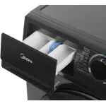 Стиральная машина Midea MF100W70/S-RU(59.5x85x40см, фронтальная, макс:7кг, 1200об/мин, защита от протечек, темно-серебристый)