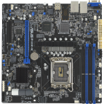 Материнская плата ASUS P13R-M (LGA1700, Intel C262, xDDR5 DIMM, mATX)