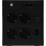 ИБП Powercom RPT-1500AP (интерактивный, 1500ВА, 900Вт, 4xCEE 7 (евророзетка))