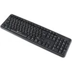 Клавиатура Oklick 130 M Multimedia Keyboard Black PS/2 (классическая мембранная, 104кл)