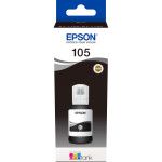 Чернильный картридж Epson 105BK (черный; 140стр; L7160, 7180)