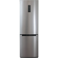 Холодильник Бирюса Б-I960NF (No Frost, A, 2-камерный, объем 340:240/100л, 60x190x62.5см, нержавеющая сталь) [Б-I960NF]