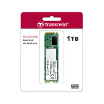 Жесткий диск SSD 1Тб Transcend (2280, 3500/3200 Мб/с, 370000 IOPS, PCIe 3.0 x4 (NVMe))