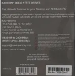 Жесткий диск SSD 256Гб AMD (2280, 2000/1300 Мб/с)