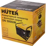 Электрогенератор Huter DN5000iW (бензиновый, однофазный, пуск ручной, 4,5/4,2кВт)