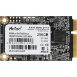 Жесткий диск SSD 256Гб Netac N5M (mSATA, 540/490 Мб/с, SATA 3Гбит/с, для ноутбука и настольного компьютера)