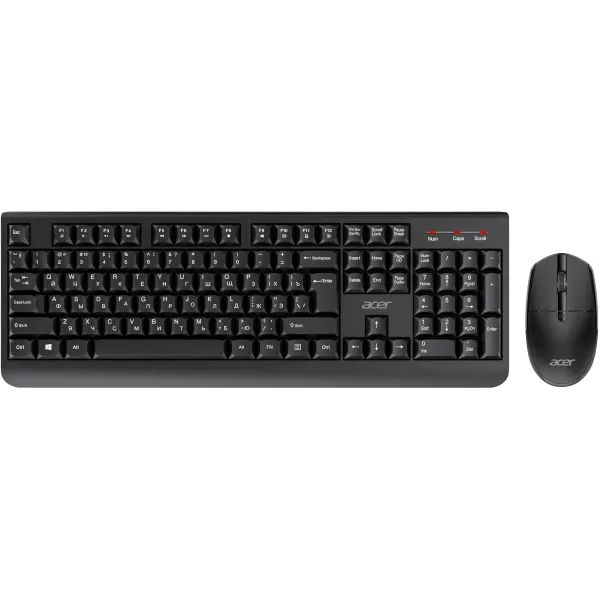 Клавиатура и мышь Acer OCC401 (кнопок 4, 1600dpi)