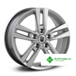 КиК Rassvet KC868 R16/6.5J PCD 5x100 ET 38 ЦО 67,1 насыщенный серебристый