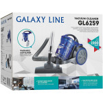 Пылесос Galaxy Line GL 6259 (контейнер, мощность всысывания: 500Вт, пылесборник: 2л, потребляемая мощность: 2200Вт)