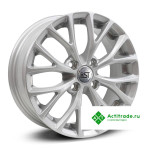 RST R015 R15/6J PCD 4x100 ET 46 ЦО 54,1 серебристо-серый