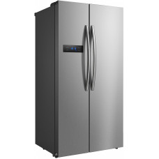 Холодильник Korting KNFS 91797 X (No Frost, A+, 2-камерный, Side by Side, объем 587:339/248л, инверторный компрессор, 89,5x178,8x74,5см, серебристый)
