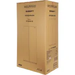 Холодильник Kraft KF-MS4801DI (No Frost, A++, 2-камерный, Side by Side, объем 500:330/170л, инверторный компрессор, темно-серый)