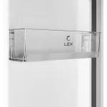 Холодильник Lex LSB530GlGID (No Frost, A+, 2-камерный, Side by Side, инверторный компрессор, желтый)