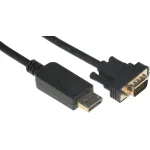 Кабель Display Port Buro (DisplayPort (m), VGA (m), 2м)