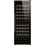 Винный шкаф Weissgauff WWC-77 DB DualZone (G, 1-камерный, черный)