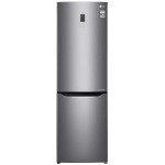 Холодильник LG GA-B419SL (No Frost, A+, 2-камерный, объем 354:230/124л, инверторный компрессор, графит)