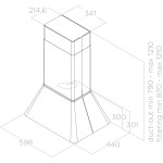 Вытяжка Elica IKONA BL MAT/A/60