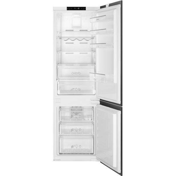 Холодильник полностью встраиваемый Smeg C8175TNE (E, 540x1775x545см)