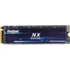 Жесткий диск SSD 2Тб KingSpec (2280, 3400/3100 Мб/с, 250000 IOPS, PCIe 3.0 x4 (NVMe), для ноутбука и настольного компьютера)