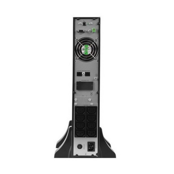 ИБП Powerman ONLINE 1000 RT (с двойным преобразованием (On-Line), 1000ВА, 900Вт, 8xIEC 320 C13 (компьютерный), 2U)