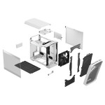 Корпус Fractal Design Torrent Nano White TG Clear Tint