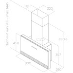 Вытяжка Elica SUPER PLAT BL/F/80