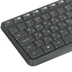 Клавиатура и мышь Logitech MK235 Wireless Keyboard and Mouse Black USB (классическая мембранная, 101кл, светодиодная, кнопок 2, 1000dpi)