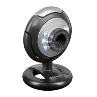 Веб-камера DEFENDER C-110 (0,3млн пикс., 640x480, микрофон, ручная фокусировка, USB 2.0) [63110]